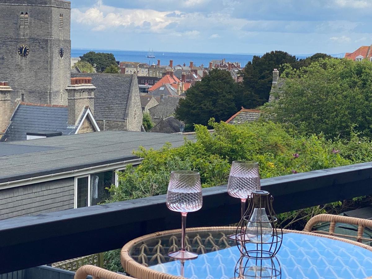 Villa Clements House Swanage Esterno foto