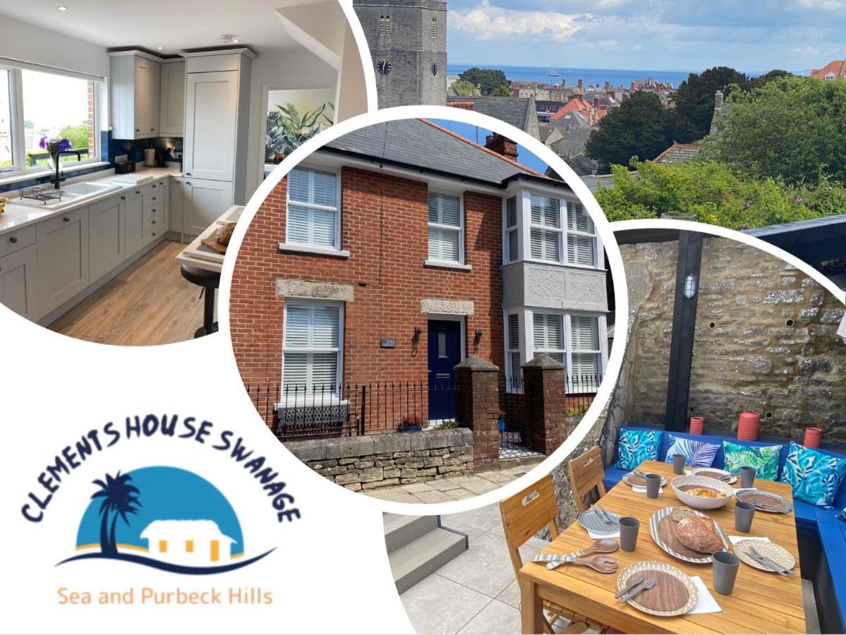 Villa Clements House Swanage Esterno foto
